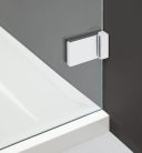 Zuhanykabin, Radaway Arta KDD II szögletes zuhanykabin 100x80 átlátszó