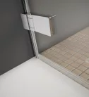Zuhanykabin, Radaway Arta KDS I szögletes zuhanykabin 90x80 átlátszó balos