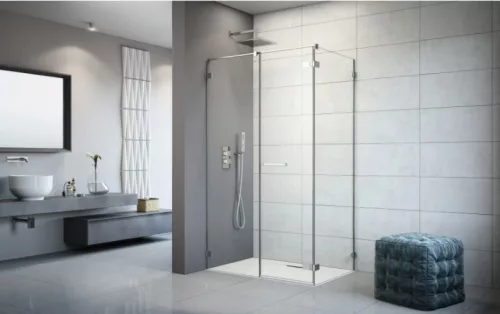 Zuhanykabin, Radaway Arta KDS II szögletes zuhanykabin 90x80 átlátszó balos