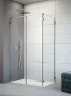 Zuhanykabin, Radaway Arta KDS II szögletes zuhanykabin 100x75 átlátszó jobbos