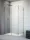 Zuhanykabin, Radaway Arta KDS II szögletes zuhanykabin 130x100 átlátszó balos