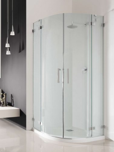 Zuhanykabin, Radaway Euphoria PDD íves zuhanykabin 80x90 átlátszó