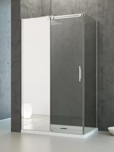 Zuhanykabin, Radaway Espera KDJ szögletes zuhanykabin 100x100 átlátszó balos