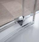 Zuhanykabin, Radaway Idea PDD íves zuhanykabin 80x80 átlátszó