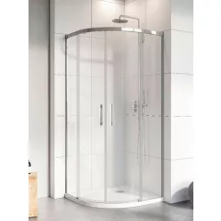   Zuhanykabin, Radaway Idea PDD íves zuhanykabin 100x100 átlátszó