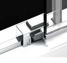 Zuhanykabin, Radaway Idea KDJ szögletes zuhanykabin 100x70 átlátszó balos