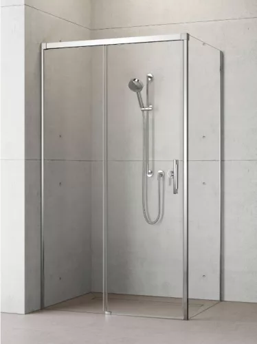 Zuhanykabin, Radaway Idea KDJ szögletes zuhanykabin 110x75 átlátszó balos