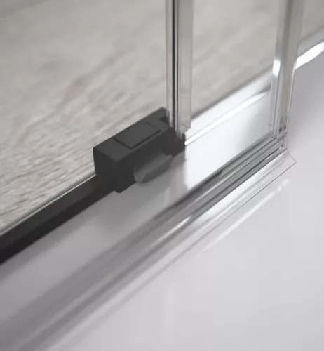 Zuhanykabin, Radaway Idea Black KDJ zuhanykabin 140x75 átlátszó balos