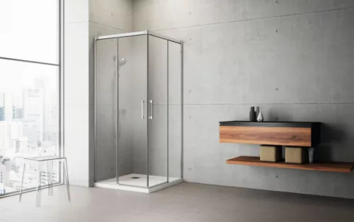 Zuhanykabin, Radaway Idea KDD szögletes zuhanykabin 90x110 átlátszó