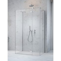   Zuhanykabin, Radaway Fuenta KDJ+S szögletes zuhanykabin 80x75 átlátszó balos