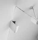 Zuhanykabin, Radaway Essenza Pro PDD íves zuhanykabin 90x100 átlátszó