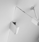 Zuhanykabin, Radaway Essenza Pro PDD íves zuhanykabin 100x90 átlátszó