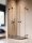 Zuhanykabin, Radaway Essenza Pro Black PDD íves fekete zuhanykabin 90x80 átlátszó