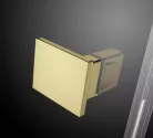 Zuhanykabin, Radaway Essenza Pro Gold PDD íves arany zuhanykabin 80x100 átlátszó