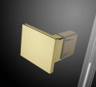 Zuhanykabin, Radaway Essenza Pro Gold PDD íves arany zuhanykabin 100x90 átlátszó