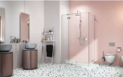 Zuhanykabin, Radaway Essenza Pro KDJ szögletes zuhanykabin 90x70 átlátszó balos