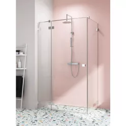   Zuhanykabin, Radaway Essenza Pro KDJ szögletes zuhanykabin 90x70 átlátszó jobbos