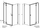 Zuhanykabin, Radaway Essenza Pro KDJ szögletes zuhanykabin 110x75 átlátszó balos