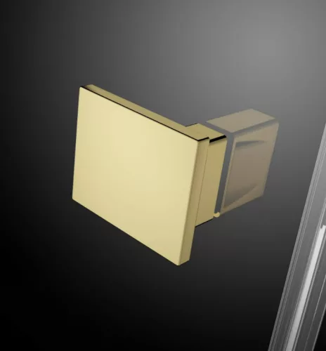 Zuhanykabin, Radaway Essenza Pro Gold KDJ szögletes arany zuhanykabin 90x75 átlátszó balos