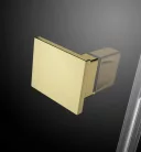 Zuhanykabin, Radaway Essenza Pro Gold KDJ szögletes arany zuhanykabin 100x75 átlátszó balos