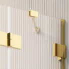 Zuhanykabin, Radaway Essenza Pro Gold KDJ szögletes arany zuhanykabin 110x75 átlátszó jobbos