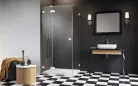 Zuhanykabin, Radaway Essenza Pro White KDJ szögletes fehér zuhanykabin 110x75 átlátszó jobbos