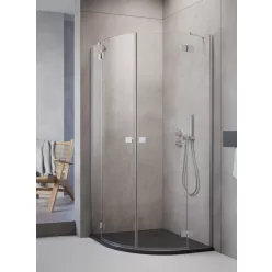   Zuhanykabin, Radaway Essenza PDD íves zuhanykabin 80x90 átlátszó