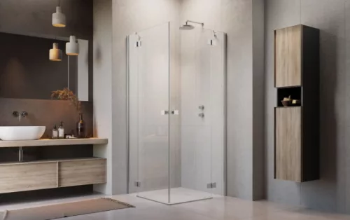 Zuhanykabin, Radaway Essenza KDD szögletes zuhanykabin 80x90 átlátszó