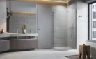 Zuhanykabin, Radaway Essenza PTJ szögletes zuhanykabin 80x80 átlátszó jobbos
