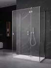 Zuhanykabin, Radaway Essenza KDJ+S szögletes zuhanykabin 80x120 átlátszó jobbos