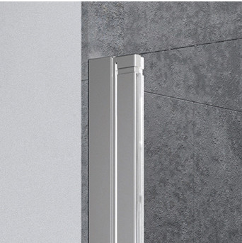 Zuhanykabin, Radaway Nes PDD II íves zuhanykabin 80x100 átlátszó