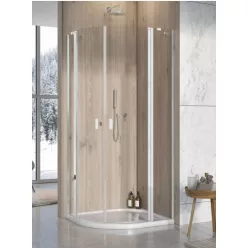   Zuhanykabin, Radaway Nes PDD II íves zuhanykabin 100x80 átlátszó