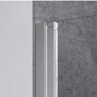 Zuhanykabin, Radaway Nes PDD II íves zuhanykabin 100x80 átlátszó