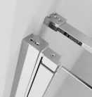 Zuhanykabin, Radaway Nes KDD I szögletes zuhanykabin 90x80 átlátszó