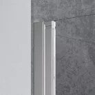 Zuhanykabin, Radaway Nes KDD II szögletes zuhanykabin 80x90 átlátszó