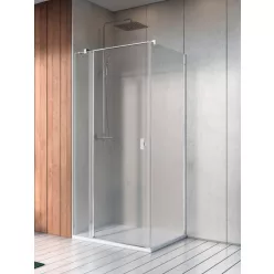   Zuhanykabin, Radaway Nes KDJ II szögletes zuhanykabin 100x75 átlátszó balos