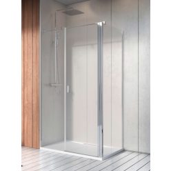   Zuhanykabin, Radaway Nes KDS II szögletes zuhanykabin 100x75 átlátszó balos