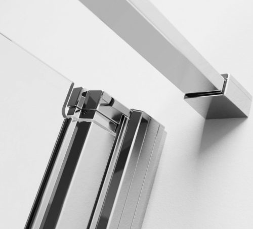 Zuhanykabin, Radaway Nes KDS II szögletes zuhanykabin 100x75 átlátszó balos