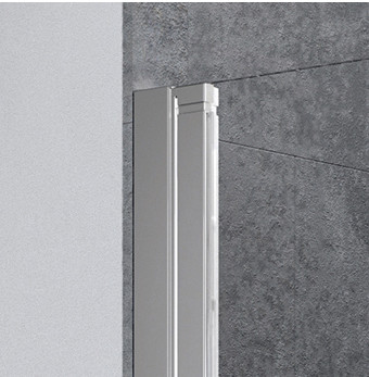 Zuhanykabin, Radaway Nes KDS II szögletes zuhanykabin 100x75 átlátszó balos