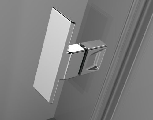 Zuhanykabin, Radaway Nes KDS II szögletes zuhanykabin 100x75 átlátszó balos