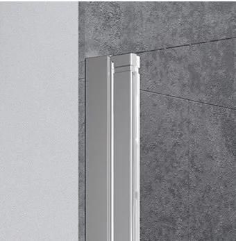 Zuhanykabin, Radaway Nes KDS II szögletes zuhanykabin 100x75 átlátszó jobbos