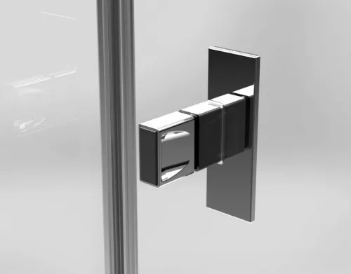 Zuhanykabin, Radaway Nes DWD+S szögletes zuhanykabin 120x75 átlátszó
