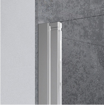 Zuhanykabin, Radaway Nes DWD+S szögletes zuhanykabin 120x100 átlátszó