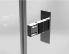 Zuhanykabin, Radaway Nes PTJ szögletes zuhanykabin 80x80 átlátszó balos