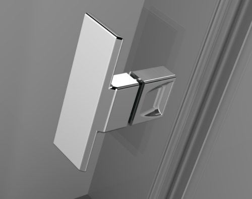 Zuhanykabin, Radaway Nes PTJ 80×100J átlátszó, jobbos, ajtó a rövidebb oldalon