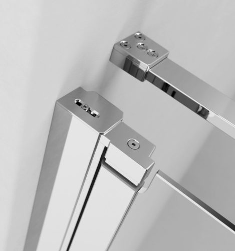 Zuhanykabin, Radaway Nes PTJ 80×100J átlátszó, jobbos, ajtó a rövidebb oldalon