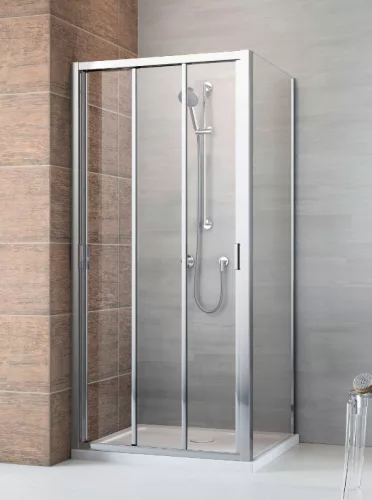 Zuhanykabin, Radaway EVO DW+S zuhanykabin 95x100 átlátszó