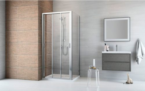 Zuhanykabin, Radaway EVO DW+S zuhanykabin 105x100 átlátszó