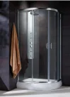 Zuhanykabin, Radaway Premium Plus E1900 íves zuhanykabin 90x80 barna üveggel