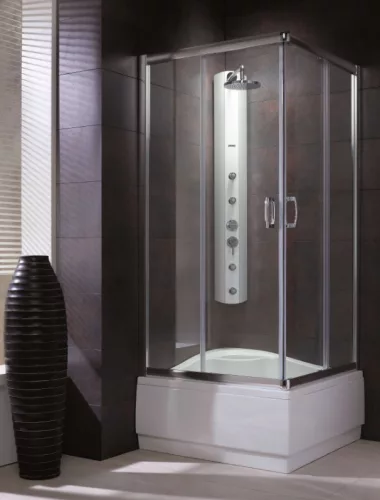 Zuhanykabin, Radaway Premium Plus C1700 szögletes zuhanykabin 90x90 fabrik üveggel